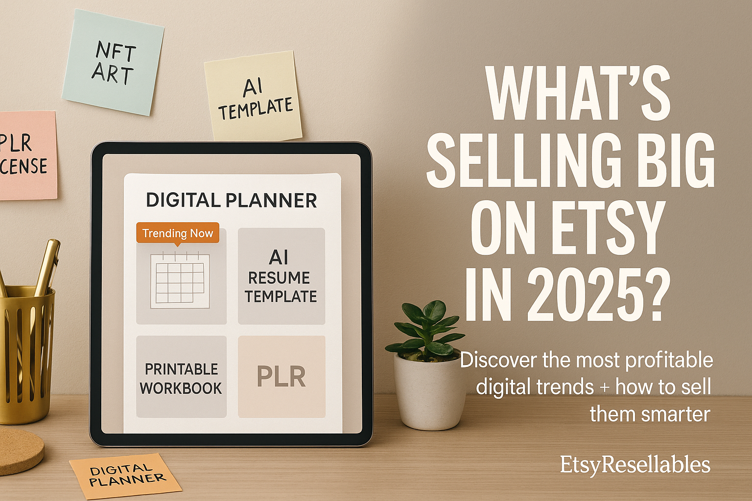 Top Etsy Digital Product Ideas for 2025: What’s Selling Right Now
