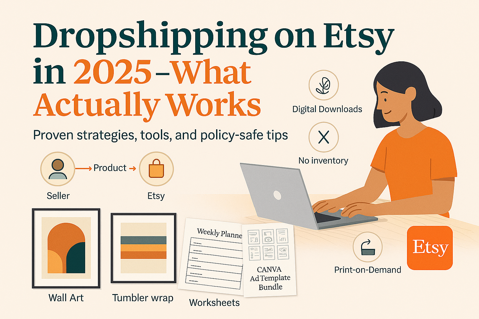 Etsy Dropshipping 2025: Rules, Tools & Real Strategies to Sell Smarter